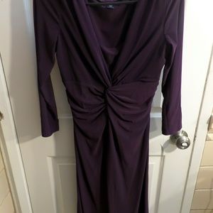 NWT Chaps purple dress Size M